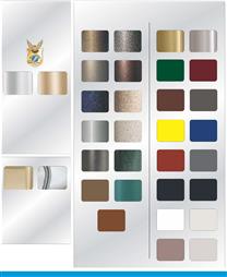 SMOKERS POST WALL MOUNT 24" THICK GAUGE WITH TAUPE FINISH